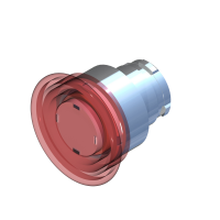 Грибоподібна кнопка 40mm, червона з підсвічуванням COMEPI