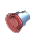 Грибоподібна кнопка 40mm, червона з підсвічуванням COMEPI