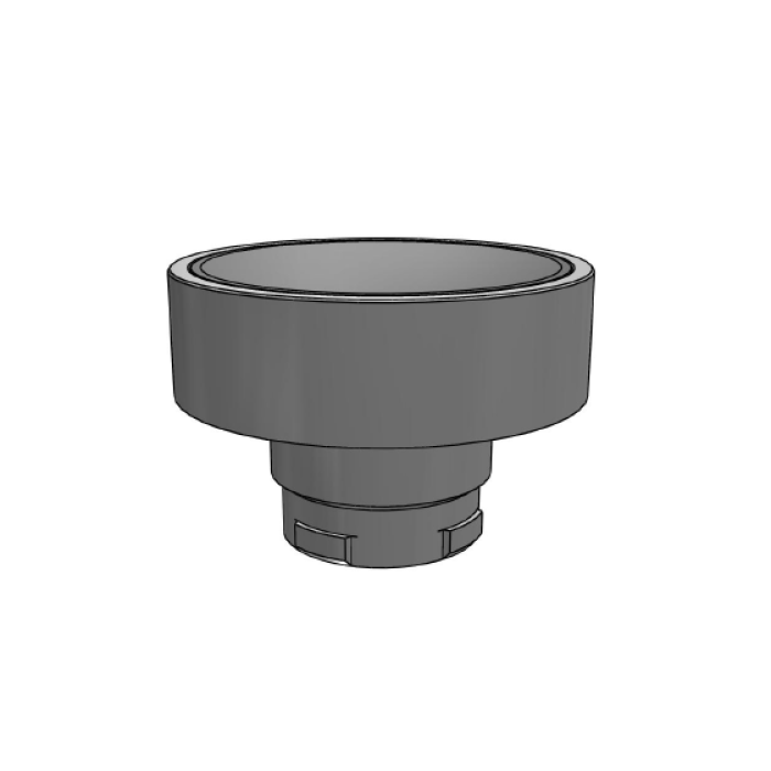 Кнопка чорна 40mm COMEPI