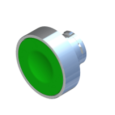 Кнопка зелена 40mm COMEPI