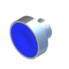 Кнопка синя 40mm COMEPI
