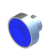 Кнопка синя 40mm COMEPI