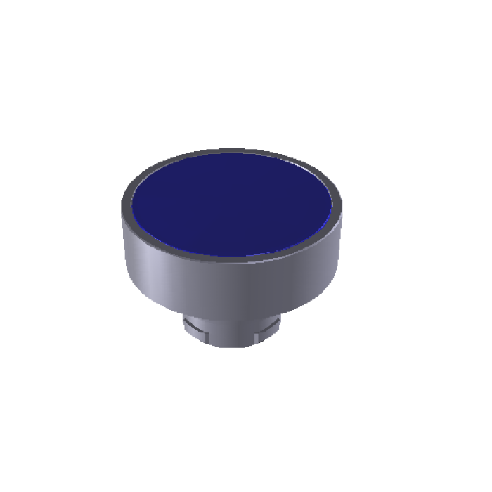 Кнопка синя 40mm COMEPI