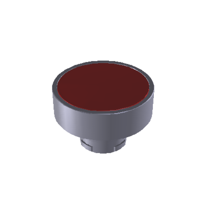 Кнопка червона 40mm COMEPI