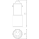 Лампа неонова тип BA9S 220V COMEPI