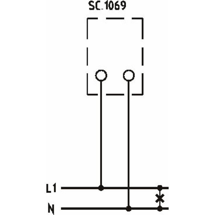 Частотомір FRER F72FP 90˚ 45-65Hz 380/415V