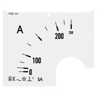 Шкала амперметра FRER ZF 250/5A