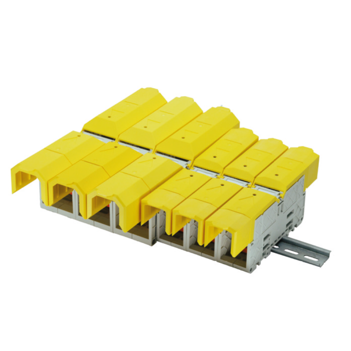 Клема Klemsan PAK 185-240 KK прохідна 240 мм сіра