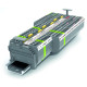 Клема Klemsan YBK ILD 24V DC  під запобіжник 4 мм сіра