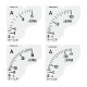 Шкала амперметра FRER ZF 250/5A