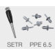 Фіксатори коробу Klemsan PPE 6.5