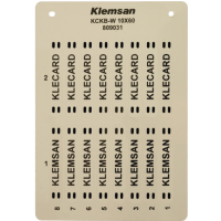 Маркування на провід KCKB-W Klemsan 20×25 (діам. каб. 2-10mm)
