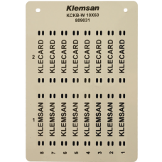 Маркування на провід KCKB-W Klemsan 20×25 (діам. каб. 2-10mm)