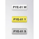Самоклеюче ПВХ маркування PYE-02 Klemsan YL, 15×6 жовтий