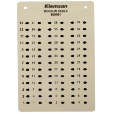 Маркування на провід KCKG-W Klemsan 5×25.5 (0.75-1.5mm²)