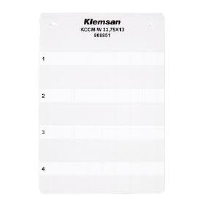 Маркування на провід KCCM-W Klemsan 33,75×13 (0.5-10mm²)