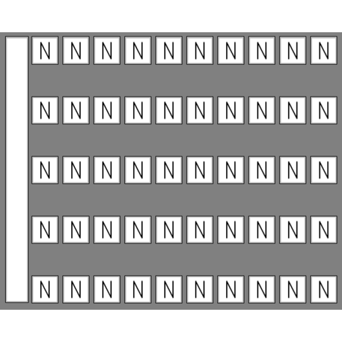 Маркувальна пластина - DY 5 (N) Klemsan