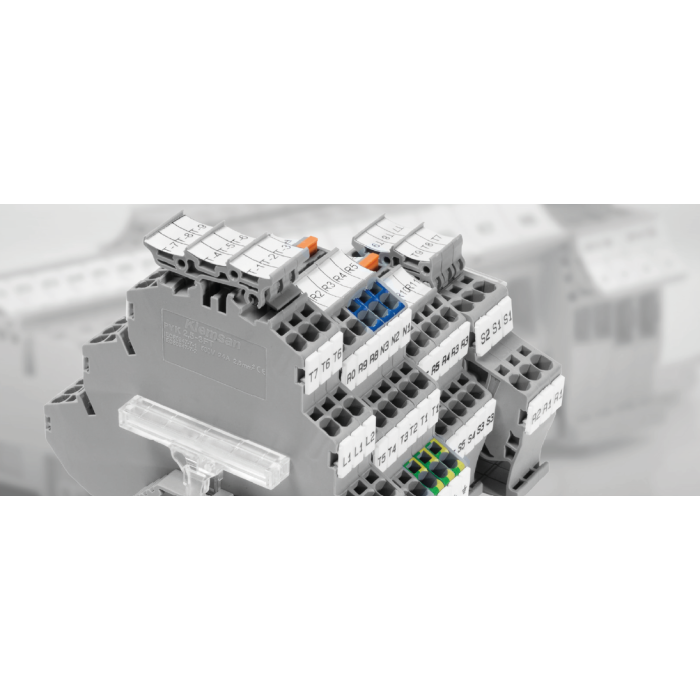 Тримач маркування Klemsan ETS 3 PYK 2,5 Сірий