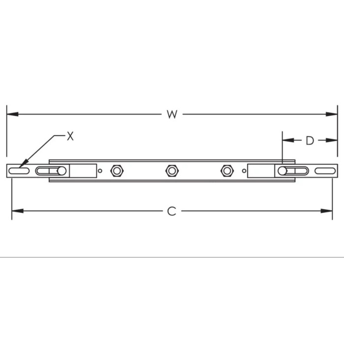 Шинотримач nVent Eriflex RCBS 1/6 TN