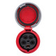 Розетка кабельна IDE MUNDIAL 3P+N+E 125A 200/346–240/415V IP66-67