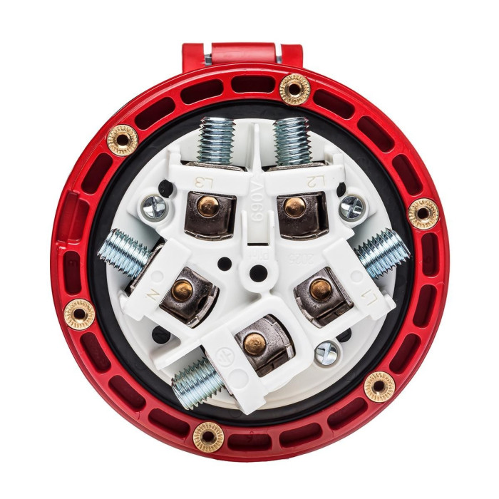 Розетка кабельна IDE MUNDIAL 3P+N+E 125A 200/346–240/415V IP66-67
