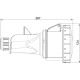 Розетка кабельна IDE MUNDIAL 3P+N+E 125A 200/346–240/415V IP66-67
