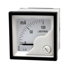 Амперметр FRER F48MA 90˚ шкала 4mA=0%/20mA=200% 4-20mA