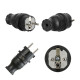 Вилка кабельна IDE SCHUKO 2P+E 16A 220–250V IP44