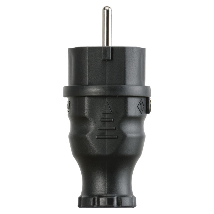 Вилка кабельна IDE SCHUKO 2P+E 16A 220–250V IP44