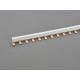 Гребінчаста шина Woehner, 1-р, 100A, 1000V DC, 18mm, 1 м