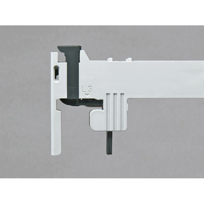 Адаптер Woehner 32A, 1полюс, 1 DIN-рейка 18×160mm