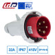 Вилка кабельна IDE MUNDIAL 3P+N+E 32A 200/346–240/415V IP66-67