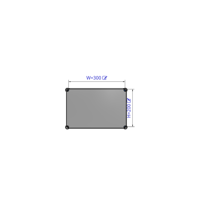 Клемна коробка nVent HOFFMAN OPCP полікарбонат 200×130x300 IP66/67