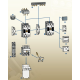 Додатковий контакт LS ELECTRIC UA-4, 4NO