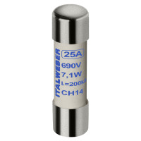 Запобіжник циліндричний Italweber CH14 25A aR 14×51 690V