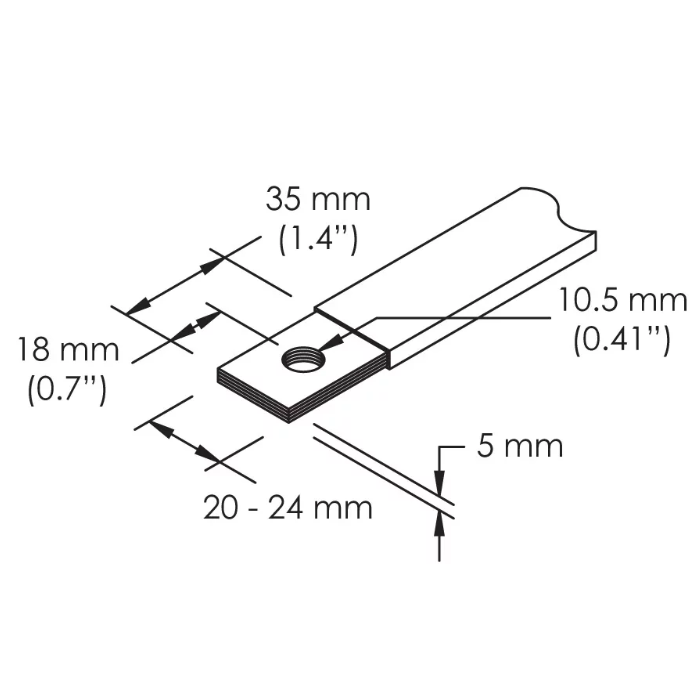 Силова клема nVent Eriflex SBLL250