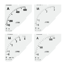 Шкала амперметра FRER ZF 500/1A