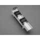 Адаптер Woehner EMC 32A, 60mm система, 2 DIN-рейки 54×200mm
