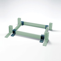 Кутники універсальні для цоколя H=100mm (4шт.) ENUX ETA EUZE