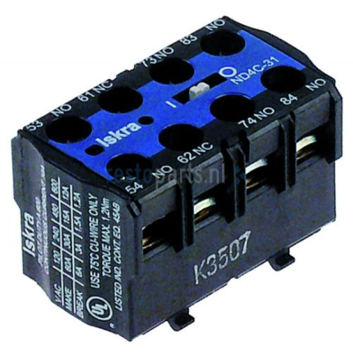 Додатковий контакт ISKRA ND4C-40,
