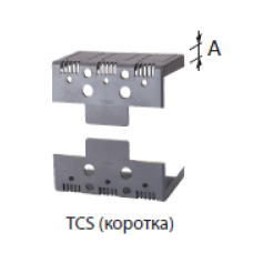Клемна кришка LS ELECTRIC коротка TCS22, 2р, ABS125