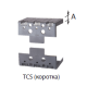 Клемна кришка LS ELECTRIC коротка TCS22, 2р, ABS125