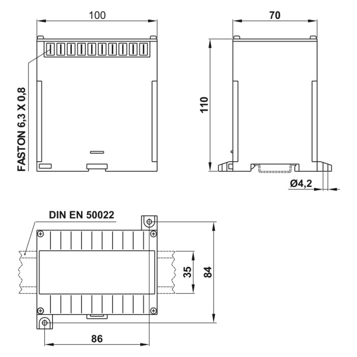 Дільник напруги FRER S1XMV 1000V 100V-1mA