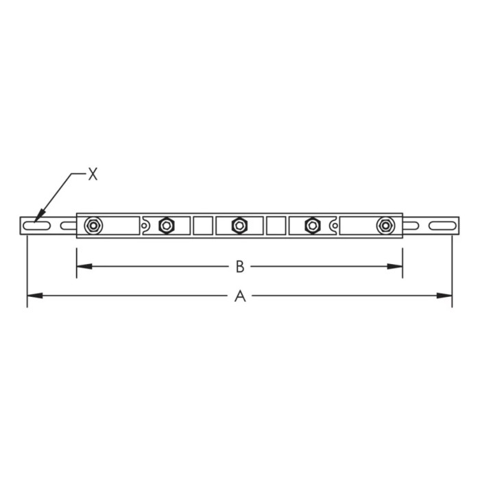 Шинотримач nVent Eriflex плаский FBSS 400A