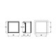 Лічильник FRER F48H 90˚ 24V 50 Гц