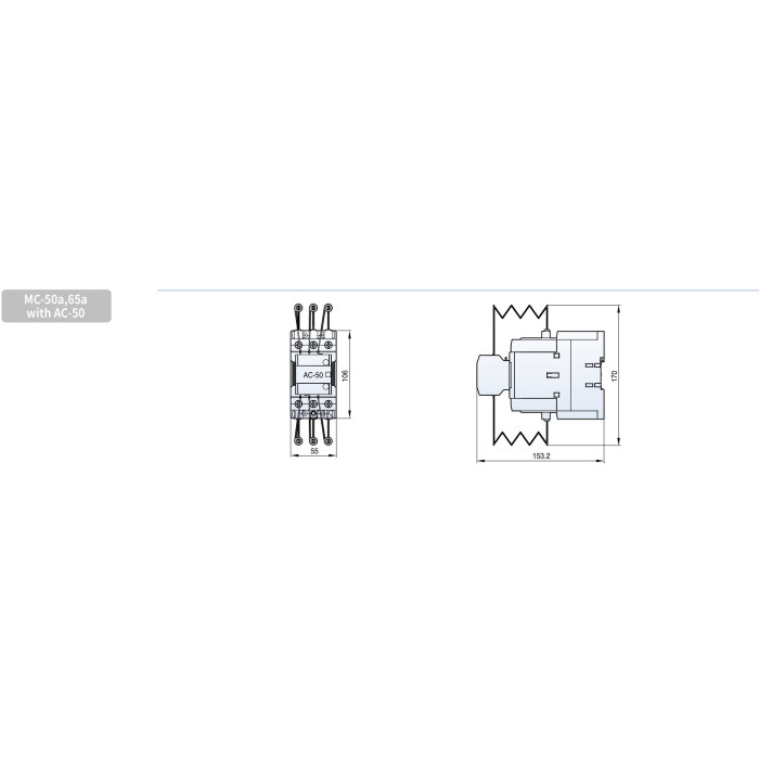 Компенсатор LS ELECTRIC (доп.контакт) AС-50