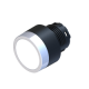 Кнопка з підсвічуванням – ø 22mm – БІЛА – IP65 COMEPI