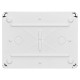 Розподільна коробка IDE з перфорацією під отвори 185×246x100mm, IP65-IP67