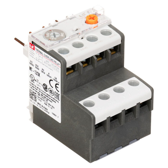 Реле захисту від перевантаження LS ELECTRIC MT-12 0.82A 3K SCREW EXP