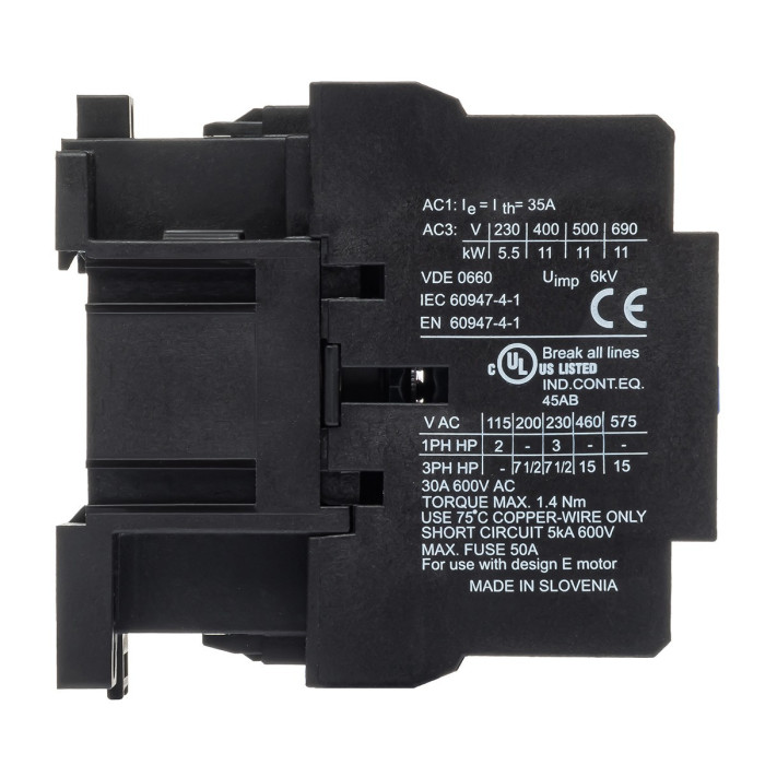 Контактор ISKRA KNL-22-00/24V 50/60Hz